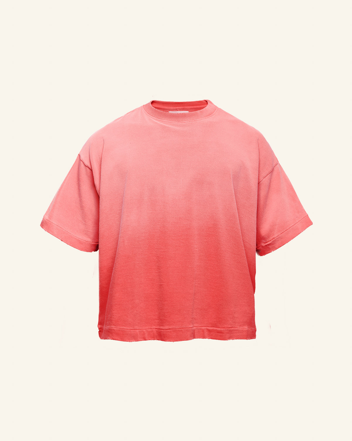 CAMISETA BOXY FADED RED